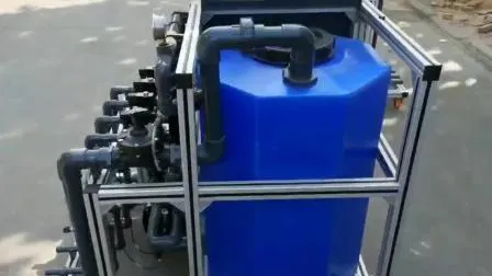 Sistema de fertirrigación automático de máquina inteligente de agua y fertilizante para agricultura